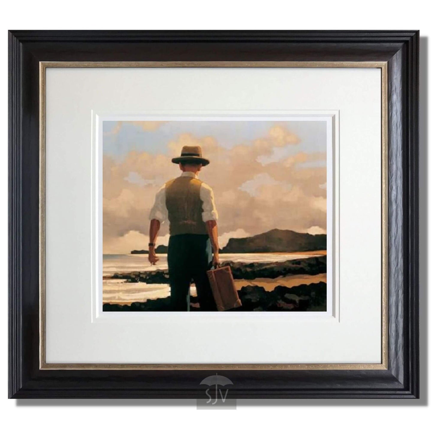 The Drifter by Jack Vettriano Framed