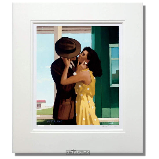 The Last Great Romantic Limited Edition by Jack Vettriano Mounted