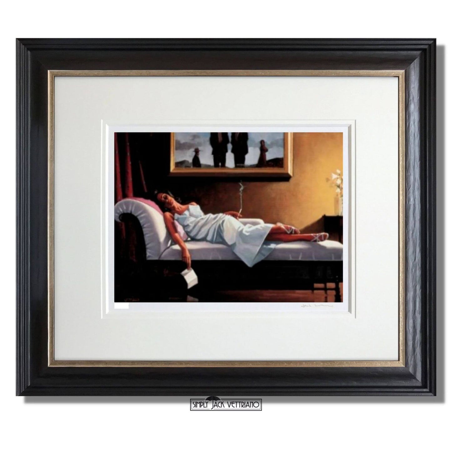 The Letter by Jack Vettriano Silkscreen Limited Edition