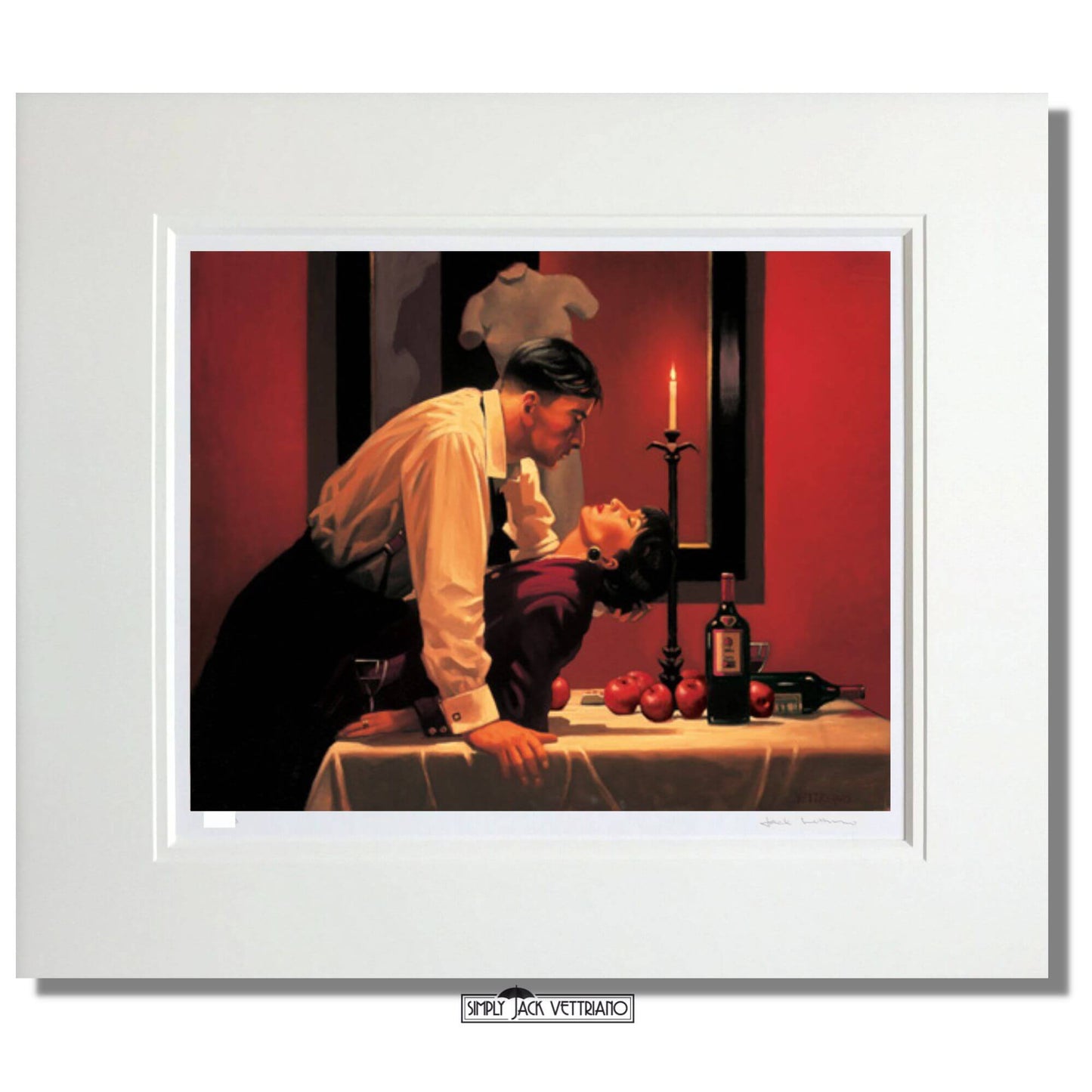 Load image into Gallery viewer, The Partys Over by Jack Vettriano Limited Edition Mounted
