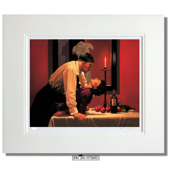 The Partys Over by Jack Vettriano Limited Edition Mounted