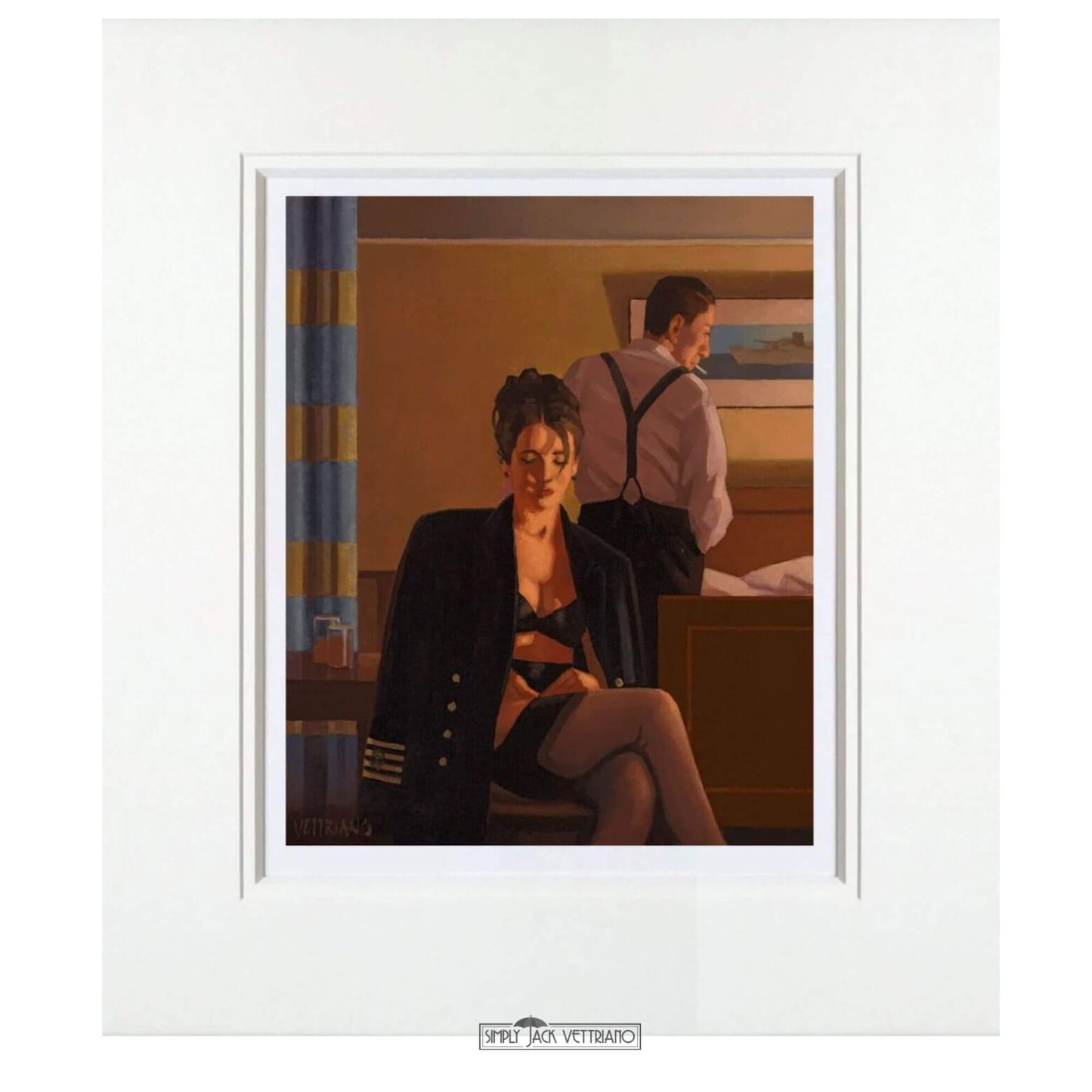 The Sailors Toy by Jack Vettriano Mounted