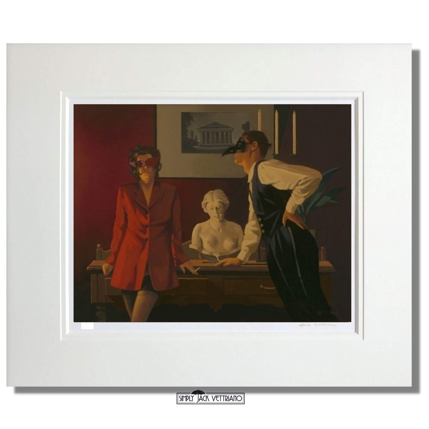 The Sparrow & The Hawk by Jack Vettriano Limited Edition Mounted