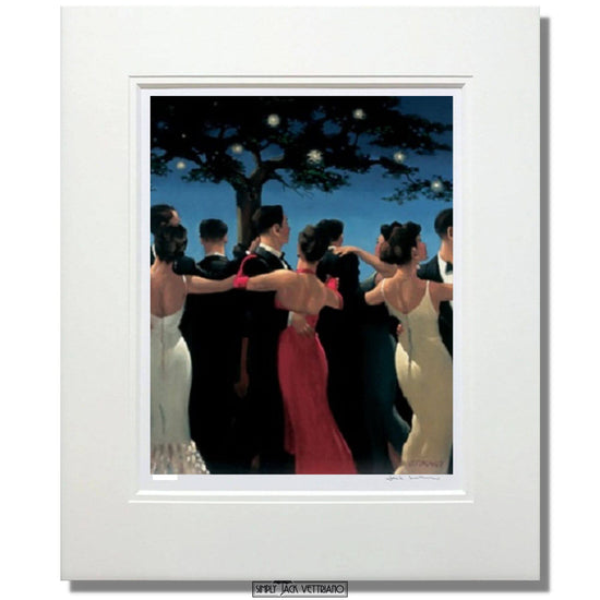 Waltzers by Jack Vettriano Limited Edition Mounted