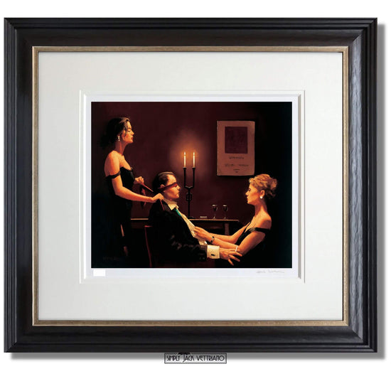 Wicked Games by Jack Vettriano Artists Proof Framed