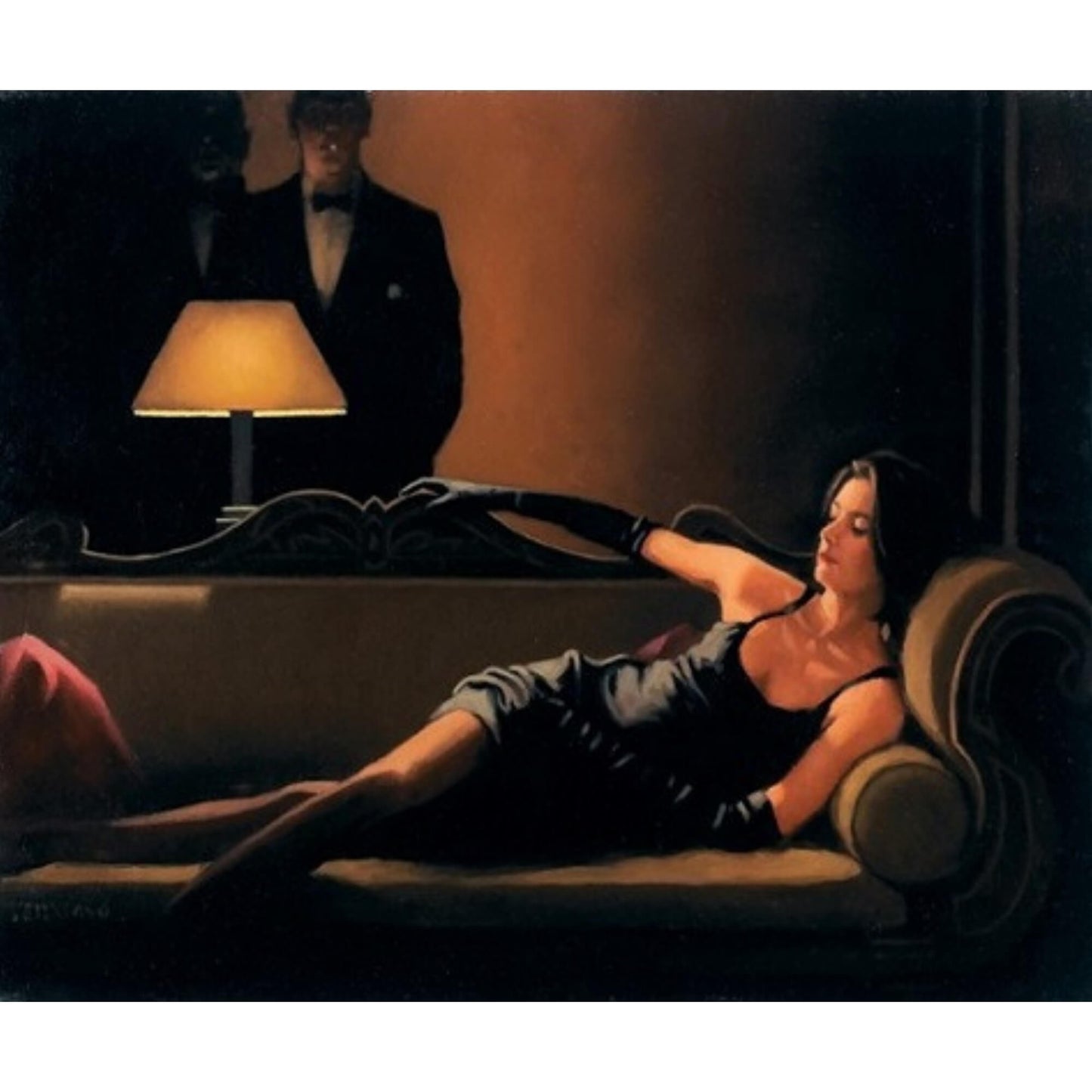 Along Came a Spider Limited Edition Print Jack Vettriano