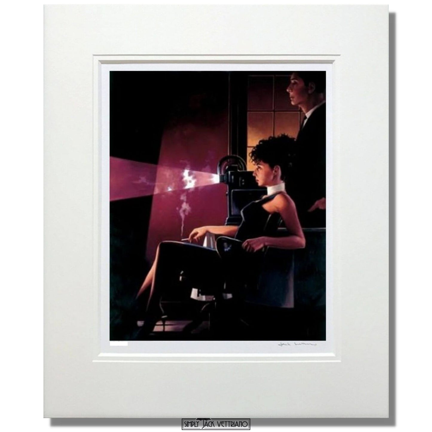 Load image into Gallery viewer, Jack Vettriano An Imperfect Past Limited Edition Mounted
