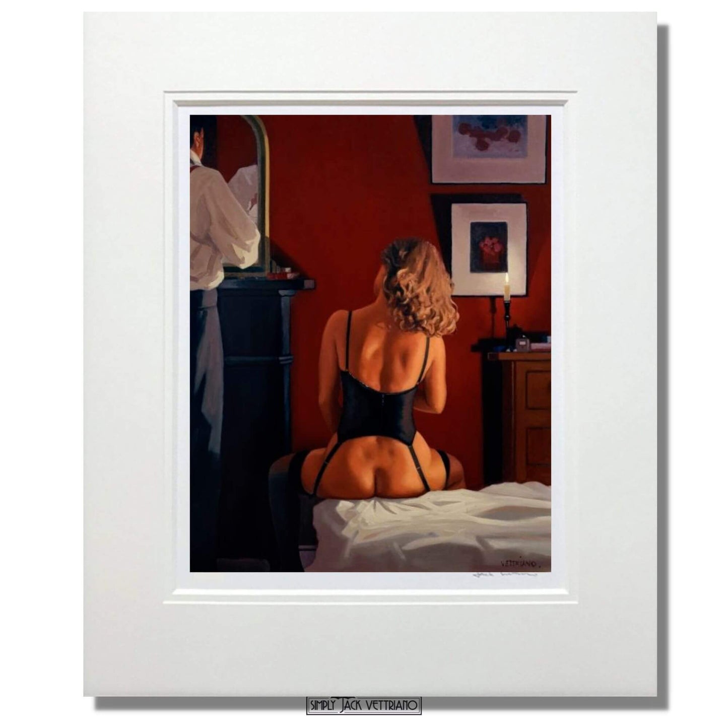 Jack Vettriano Another Married Man Limited Edition Mounted