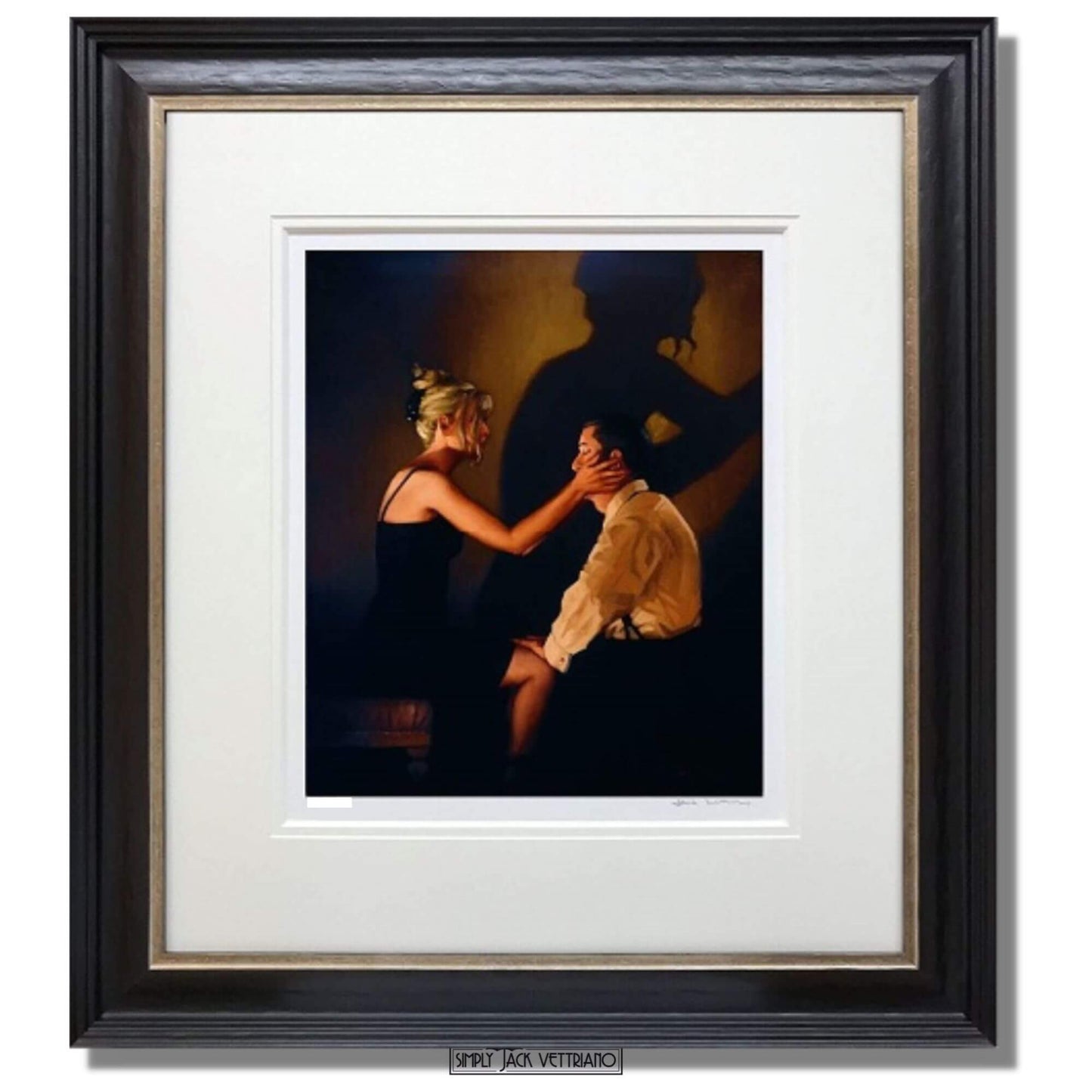 Jack Vettriano At Last My Lovely Framed Limited Edition]
