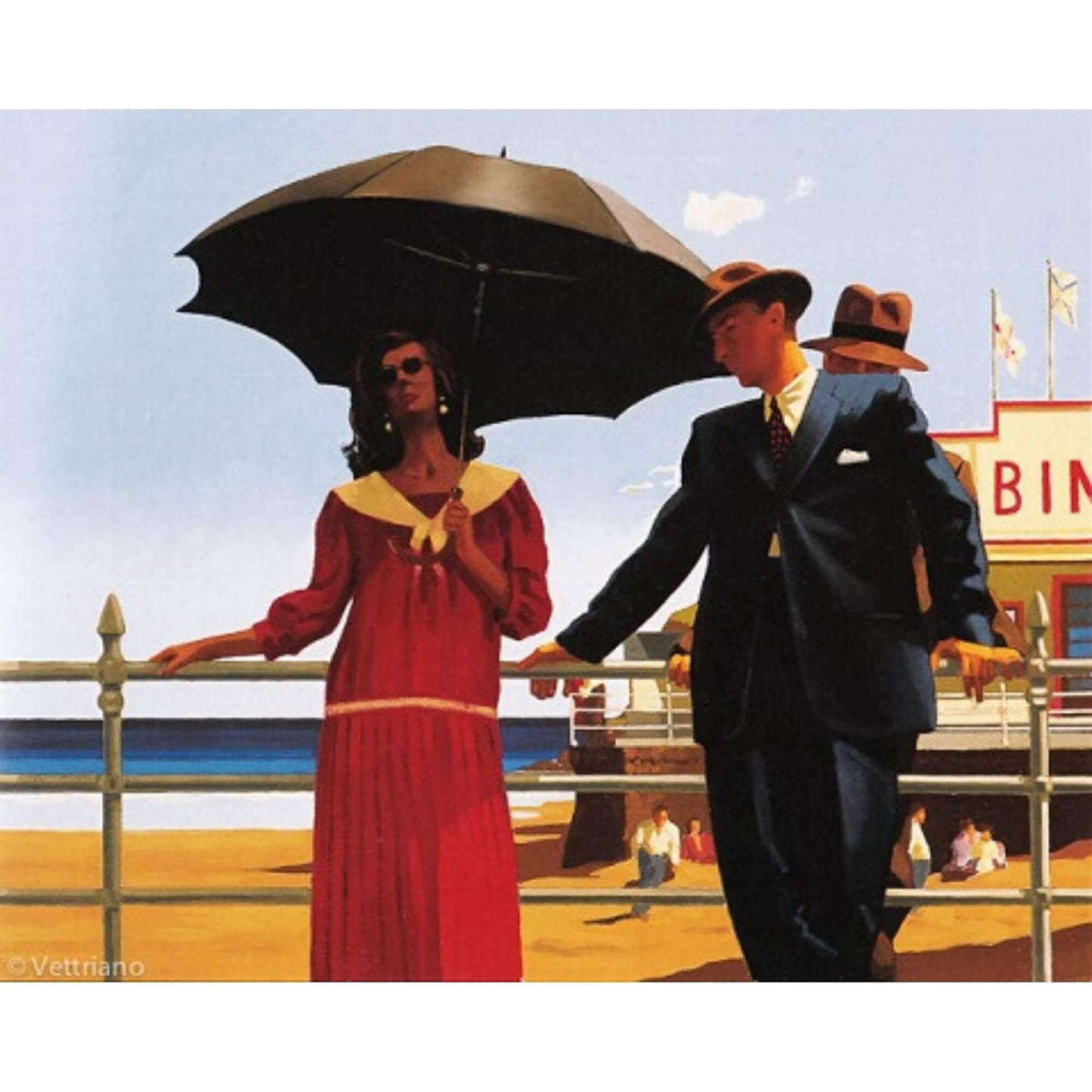 Load image into Gallery viewer, Jack Vettriano Bad Timing
