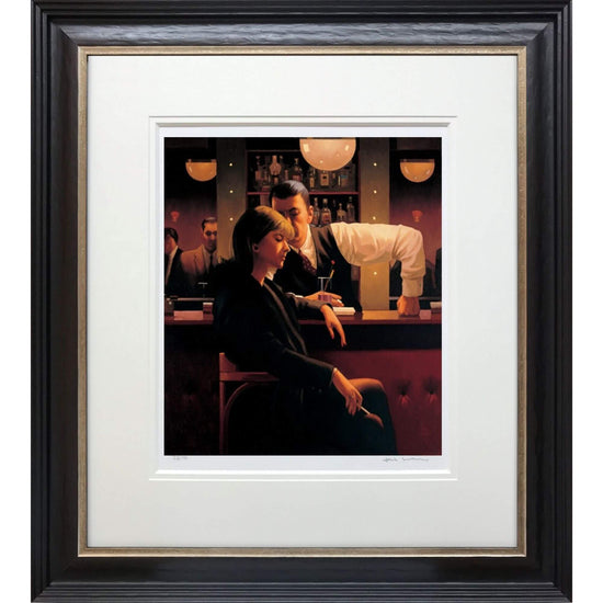 Cocktails & Broken Hearts by Jack Vettriano Framed