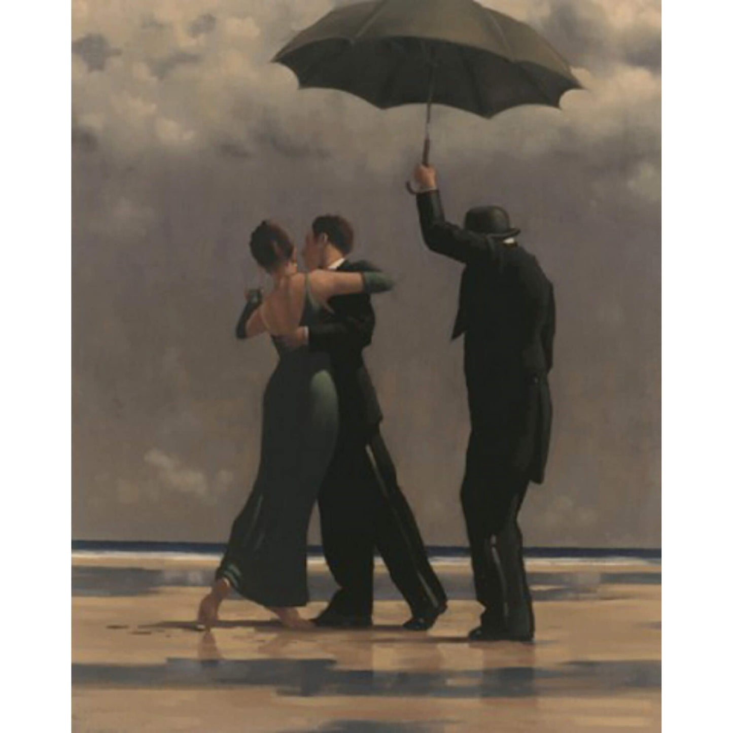 Load image into Gallery viewer, Dancer In Emerald by Jack Vettriano Limited Edition Print
