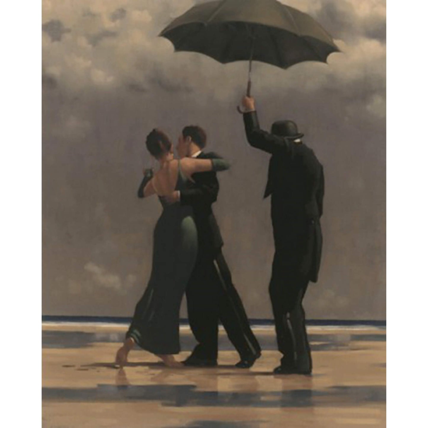 Dancer in Emerald Artist's Proof Jack Vettriano