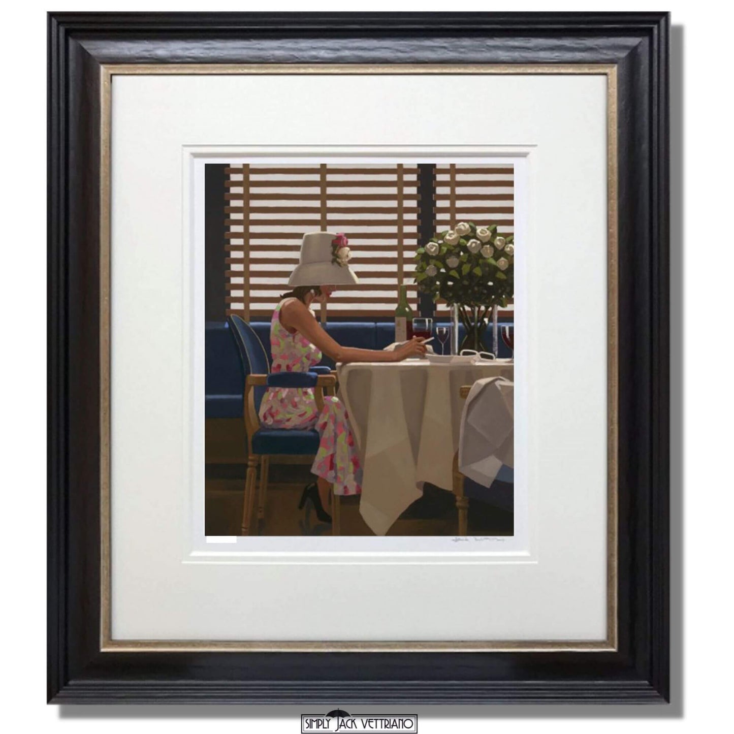 Days of Wine & Roses by Jack Vettriano Framed