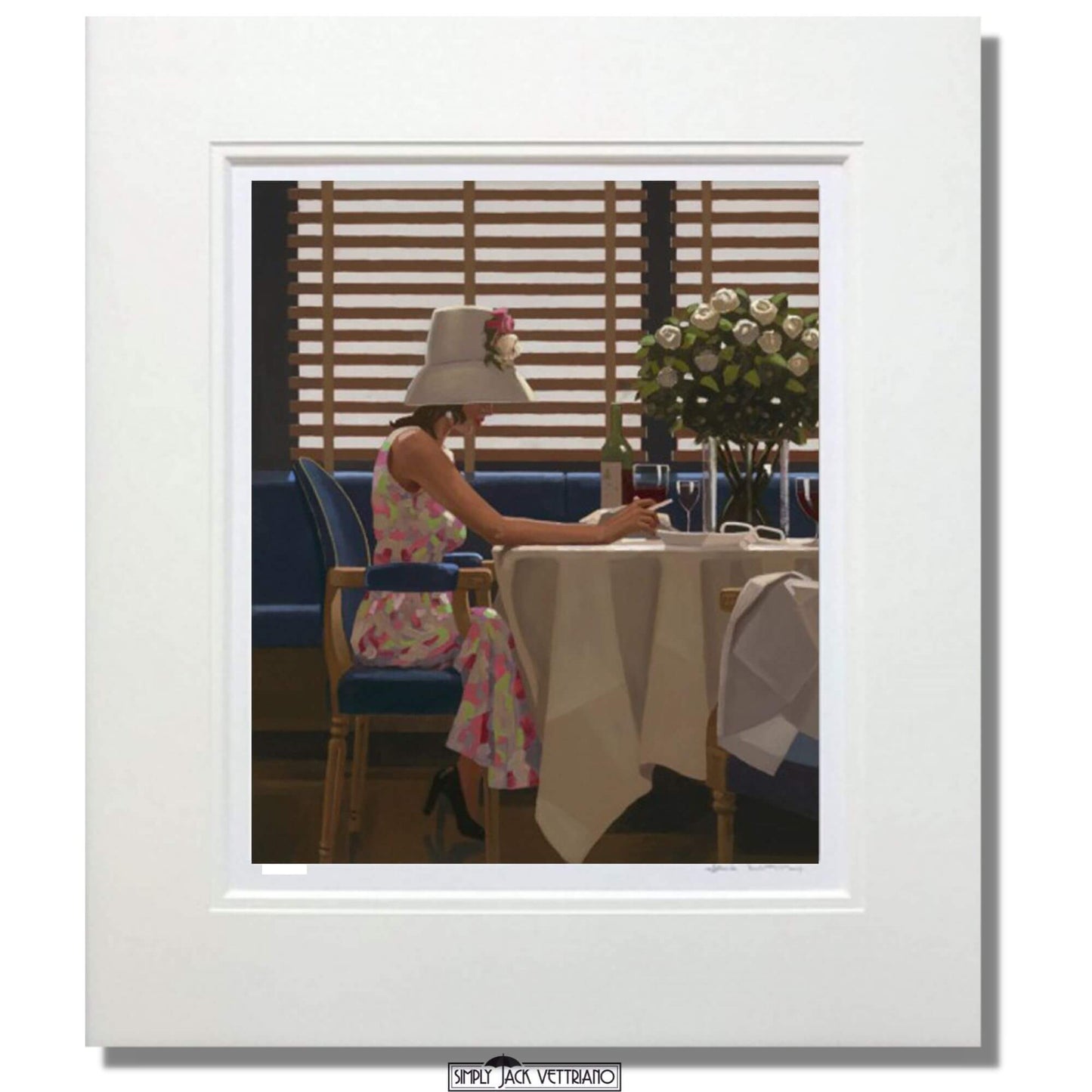 Load image into Gallery viewer, Days of Wine &amp;amp; Roses by Jack Vettriano Studio Proof Mounted
