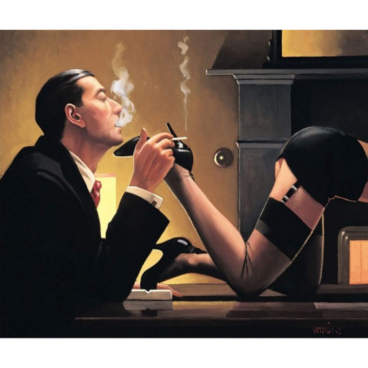 Load image into Gallery viewer, Fetish - Artist&amp;#39;s Proof Jack Vettriano
