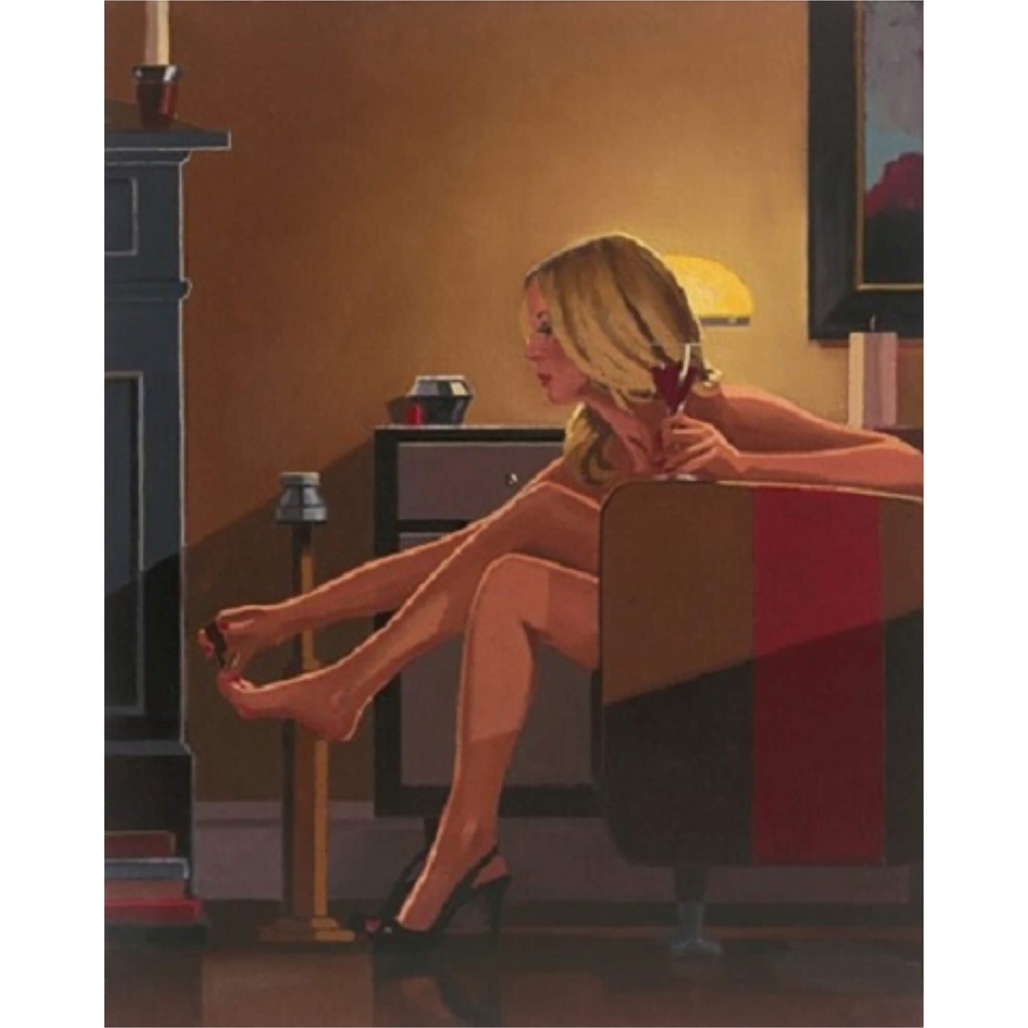 For My Lover Artist's Proof Jack Vettriano