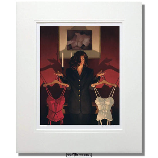Load image into Gallery viewer, Jack Vettriano Heaven or Hell Limited Edition Mounted
