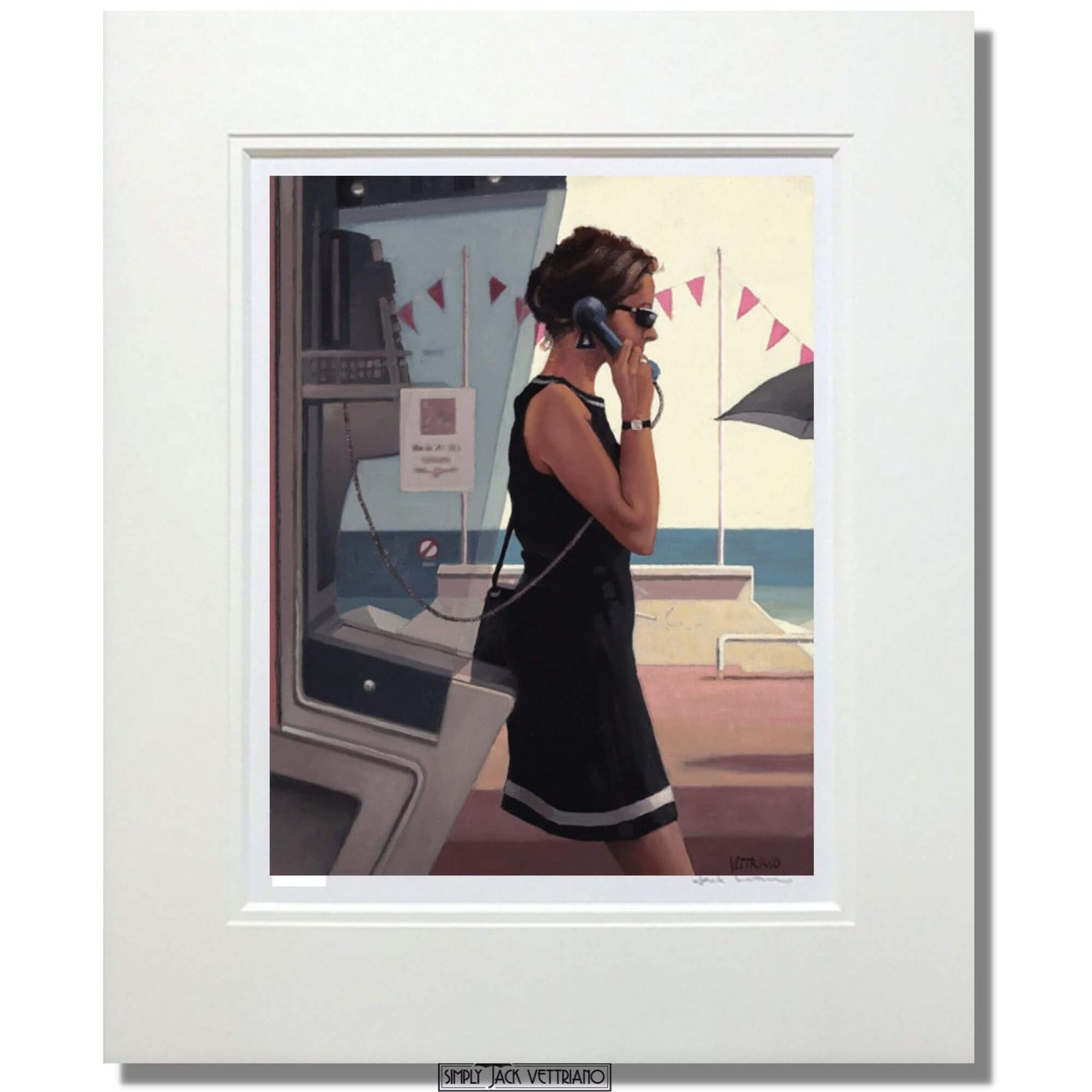 Her Secret Life Jack Vettriano Studio Proof Mounted