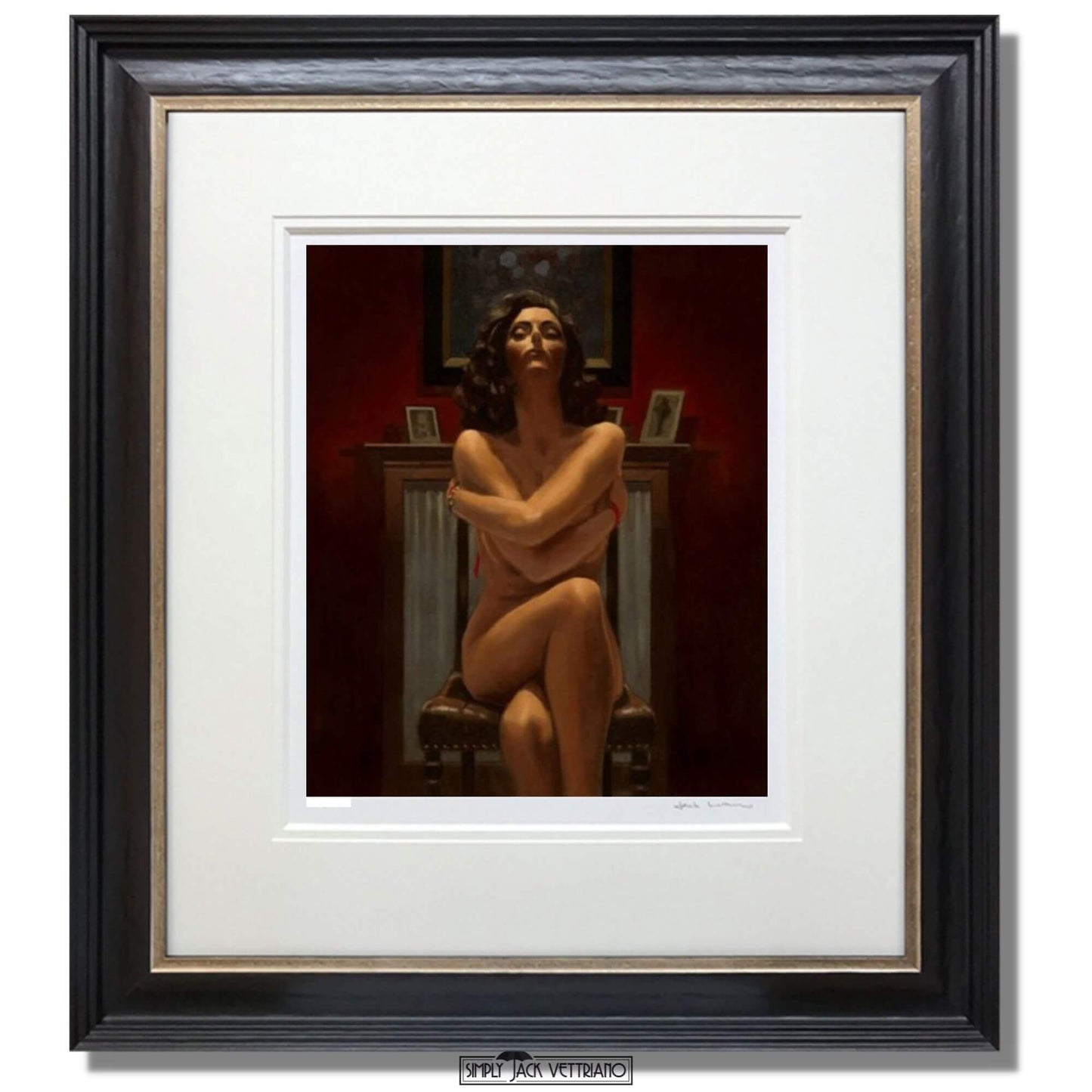 Just The Way It Is by Jack Vettriano Limited Edition Framed
