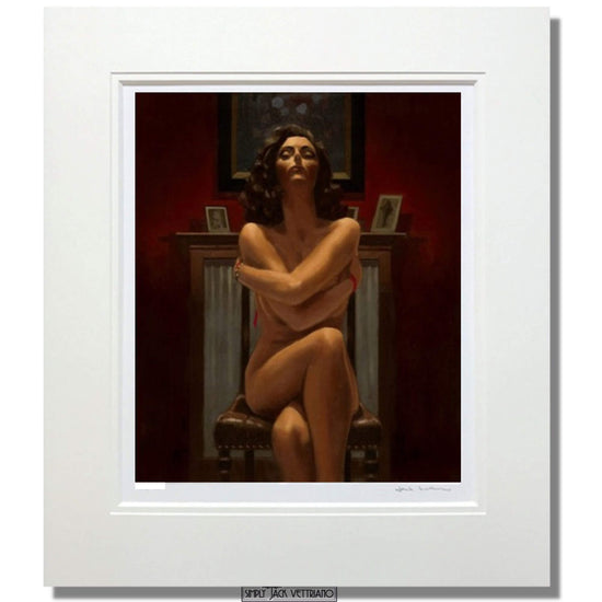 Just The Way It Is By Jack Vettriano Limited Edition Mounted