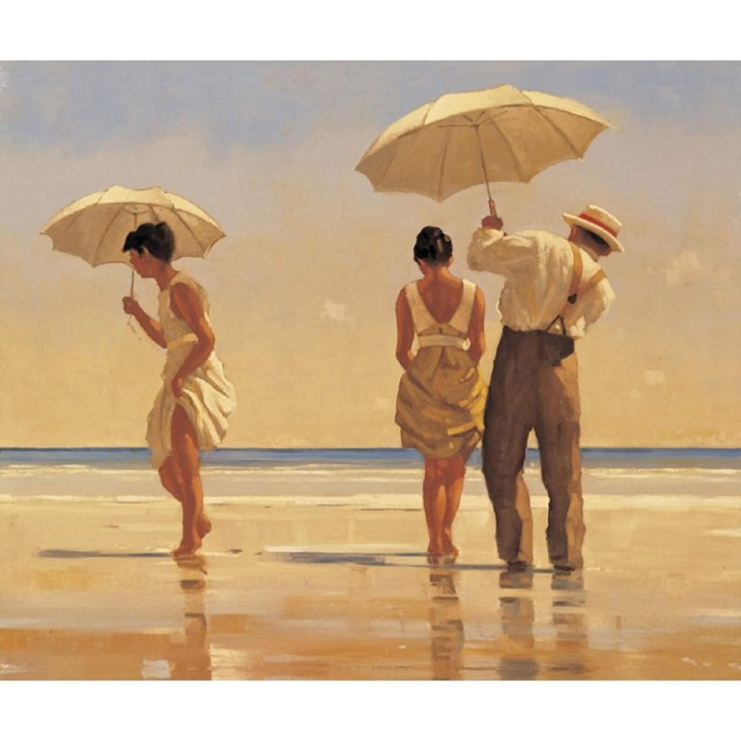 Load image into Gallery viewer, Mad Dogs Jack Vettriano Print
