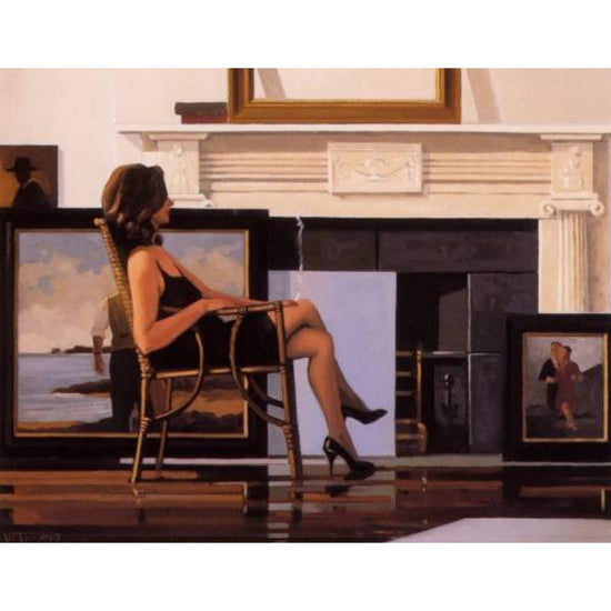 Load image into Gallery viewer, The Model and The Drifter Print Jack Vettriano
