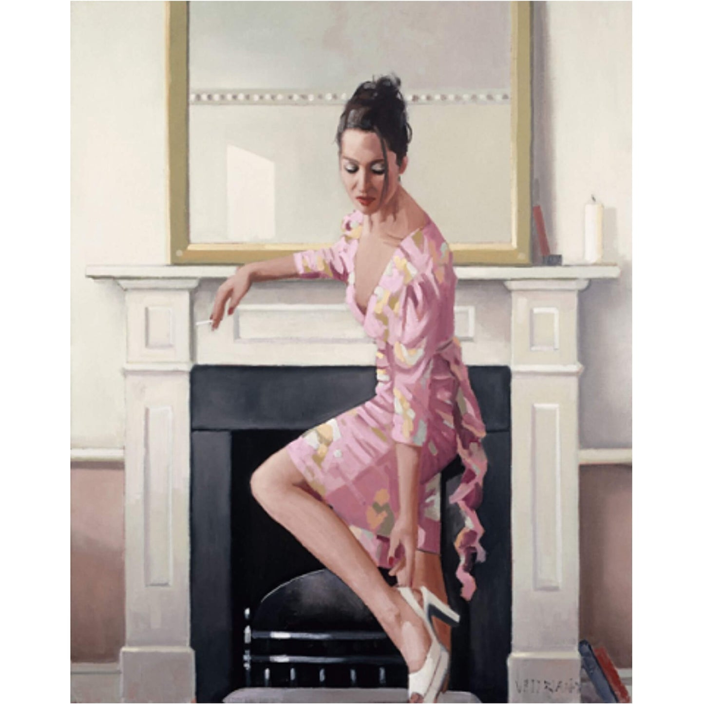 Load image into Gallery viewer, Model in Westwood - Limited Edition Print - Jack Vettriano
