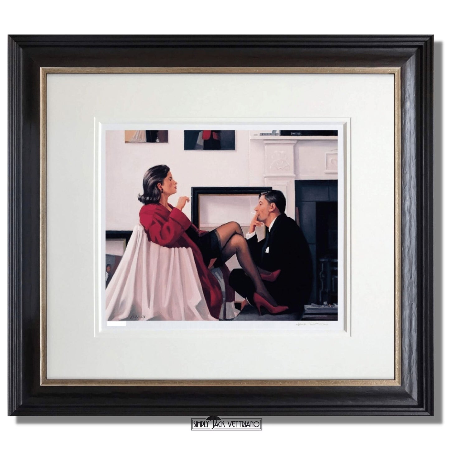 Jack Vettriano Models In The Studio Limited Edition Framed