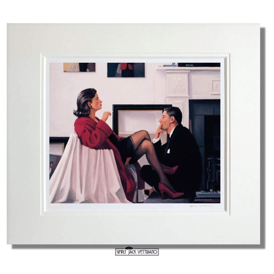 Jack Vettriano Models In The Studio Limited Edition Mounted