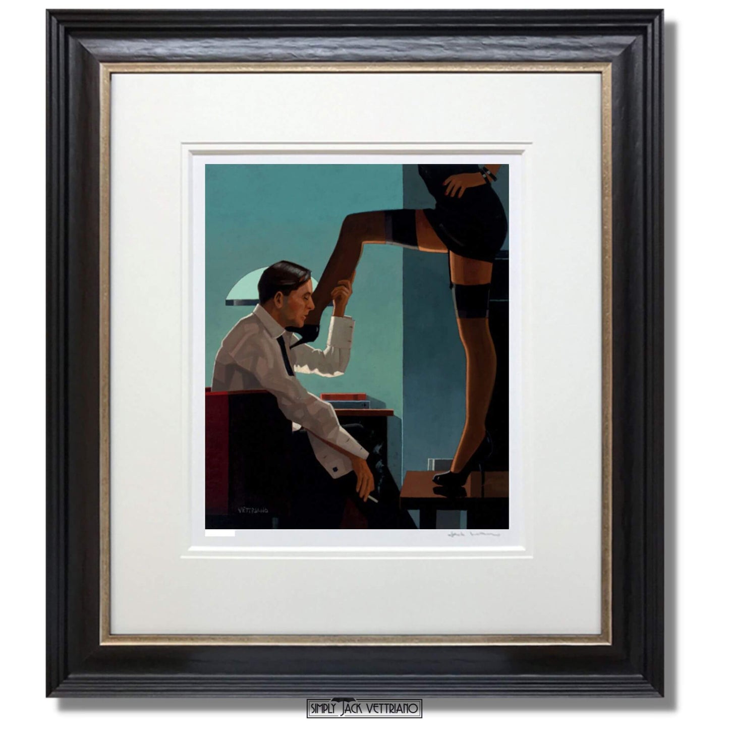 Night Calls Jack Vettriano Framed Limited Edition