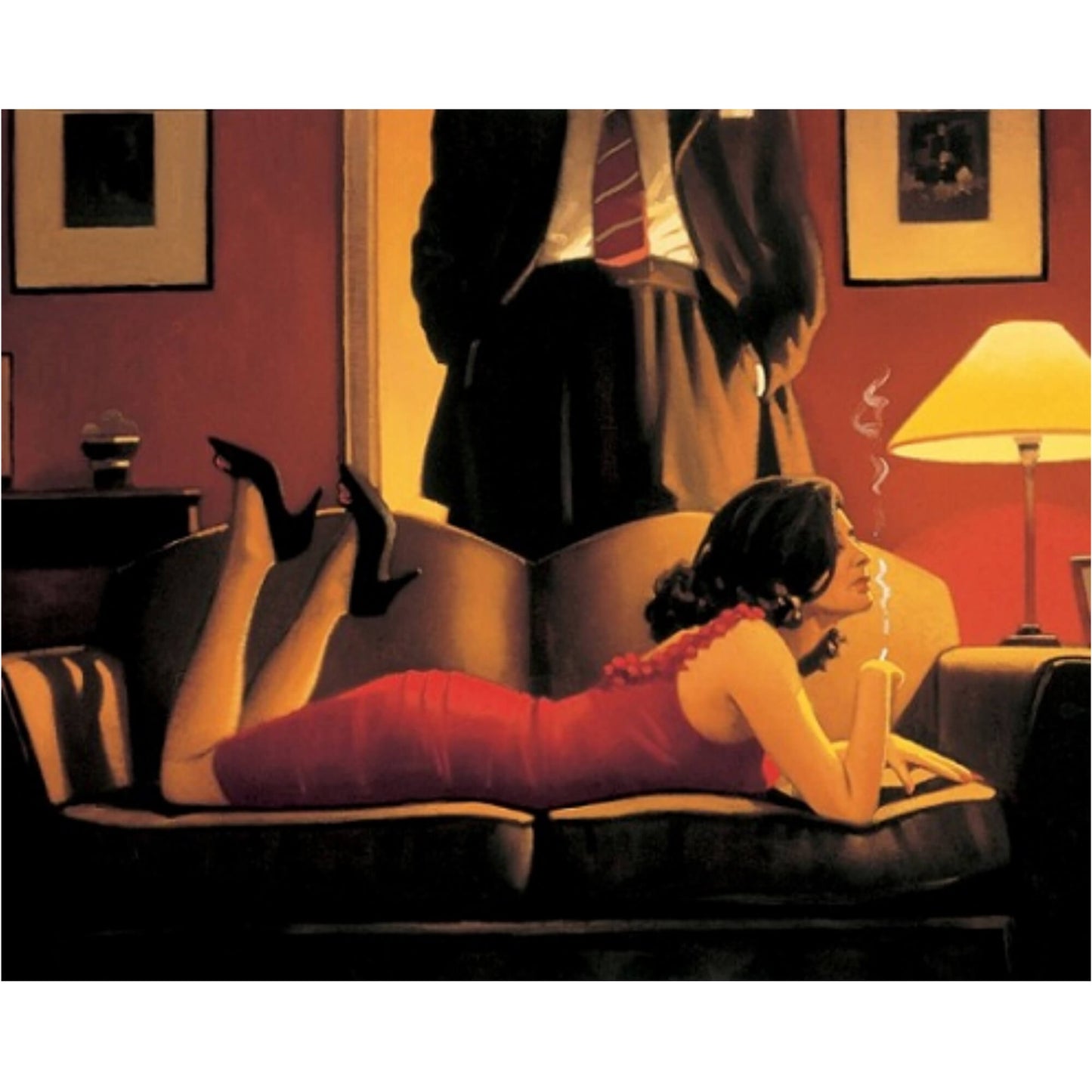 Load image into Gallery viewer, The Parlour of Temptation Jack Vettriano
