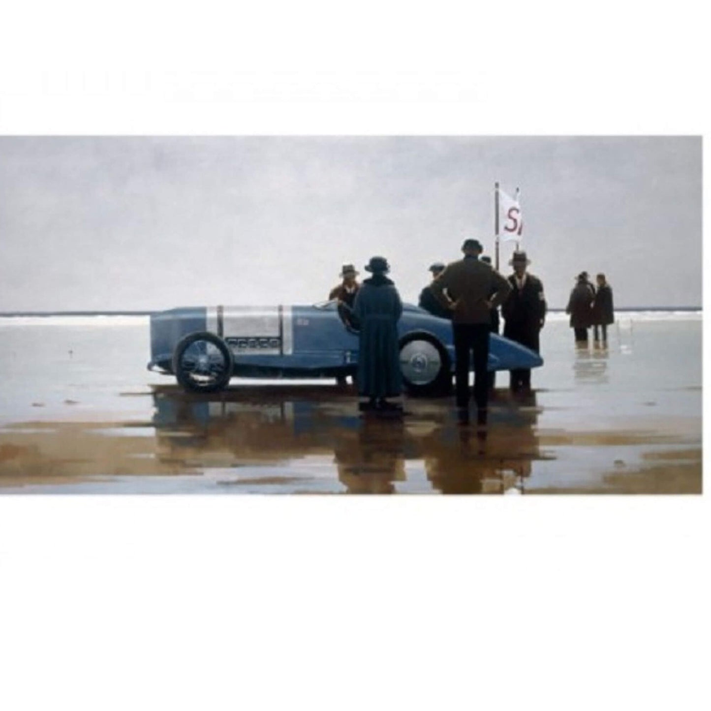 Load image into Gallery viewer, Pendine Beach Jack Vettriano Bluebird Collection
