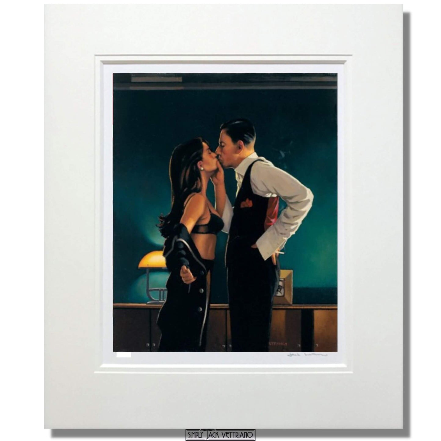 Jack Vettriano Pincer Movement Limited Edition Mounted