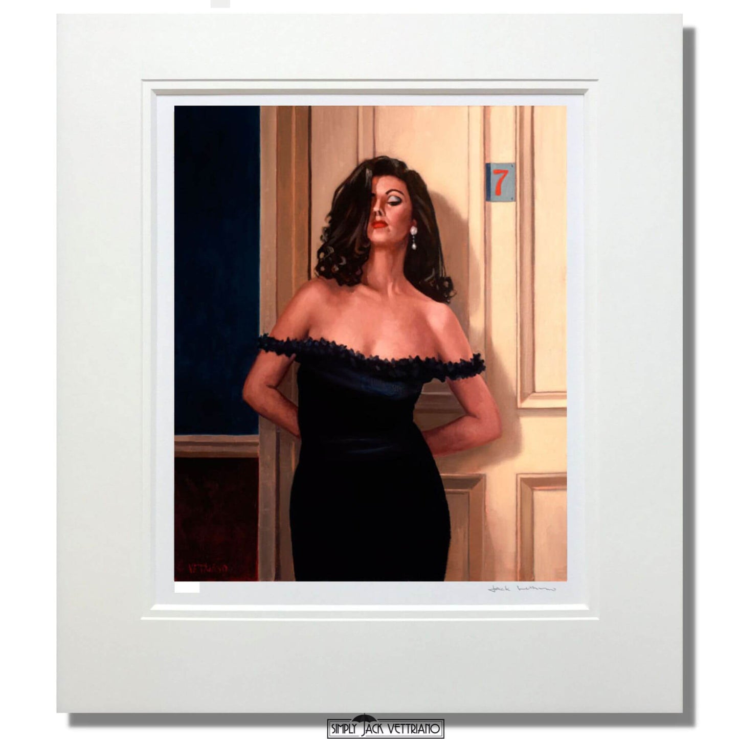 Seven Heaven by Jack Vettriano Mounted