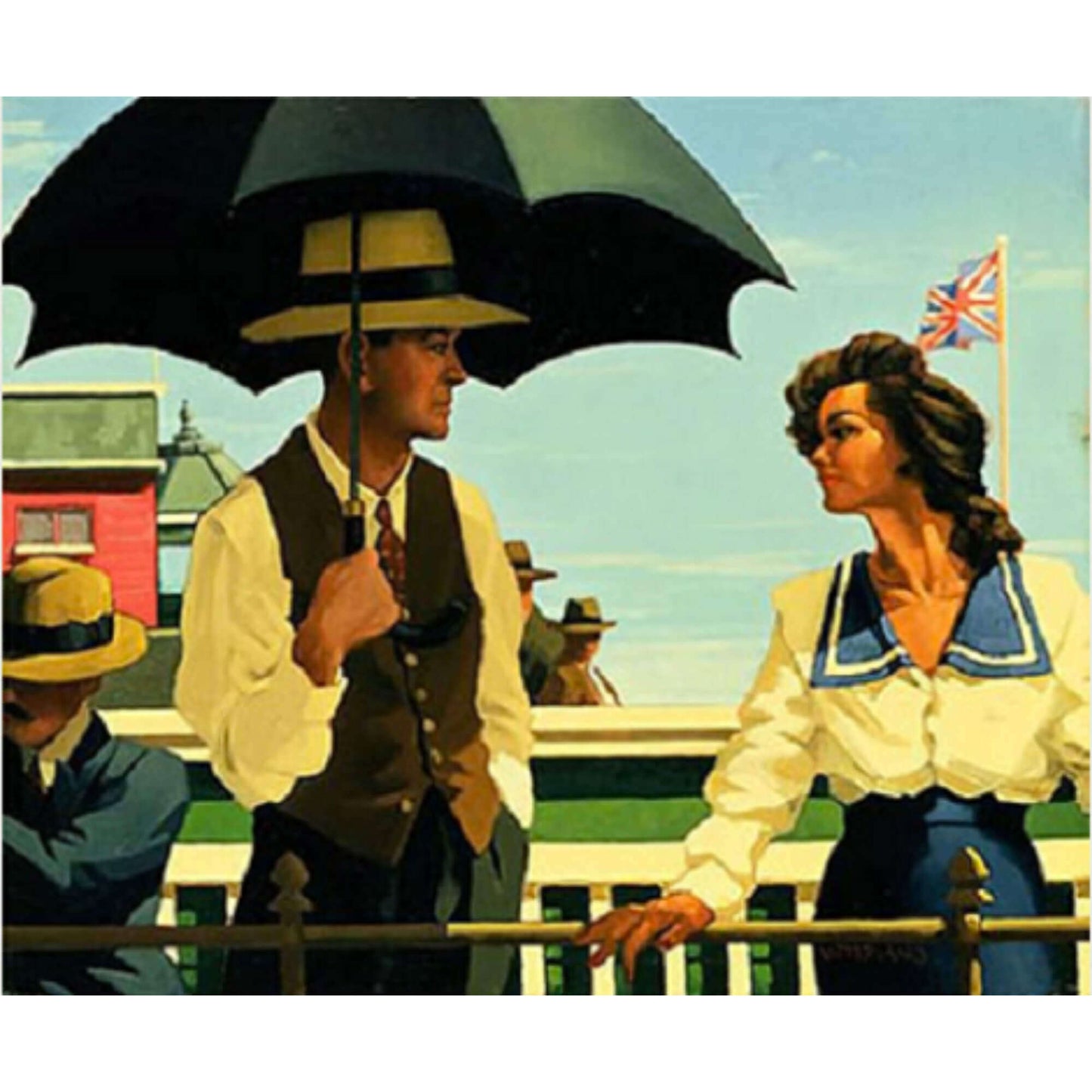 Load image into Gallery viewer, Summertime Blues  Print Jack Vettriano
