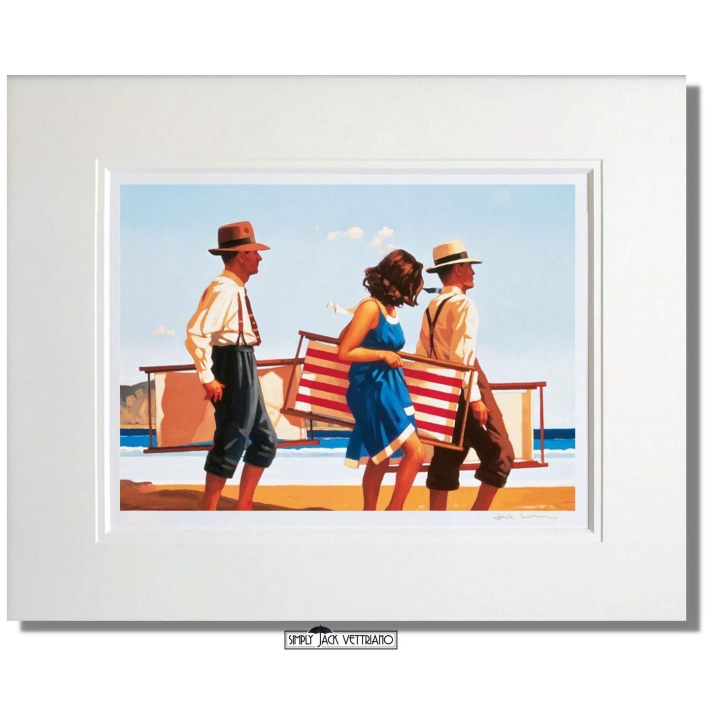 Sweet Bird of Youth Jack Vettriano Mounted