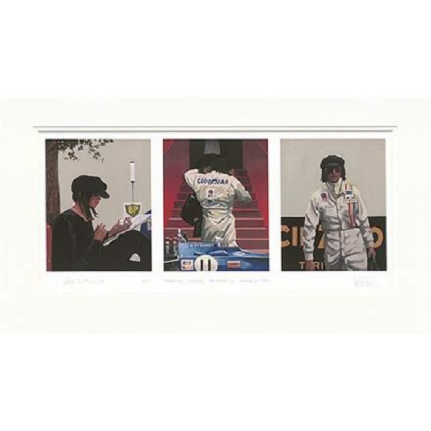 Tension, Timing & Triumph Limited Edition Print Jack Vettriano