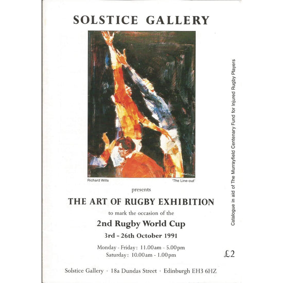 The Art Of Rugby Catalogue Jack Vettriano