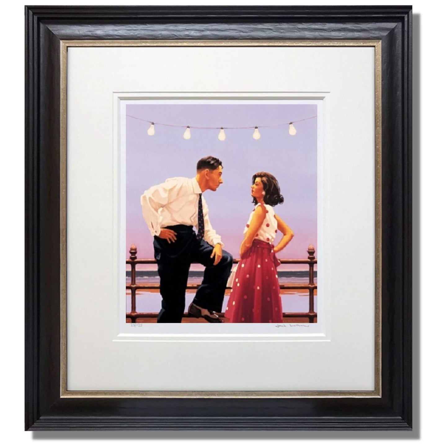 The Big Tease by Jack Vettriano Limited Edition Framed