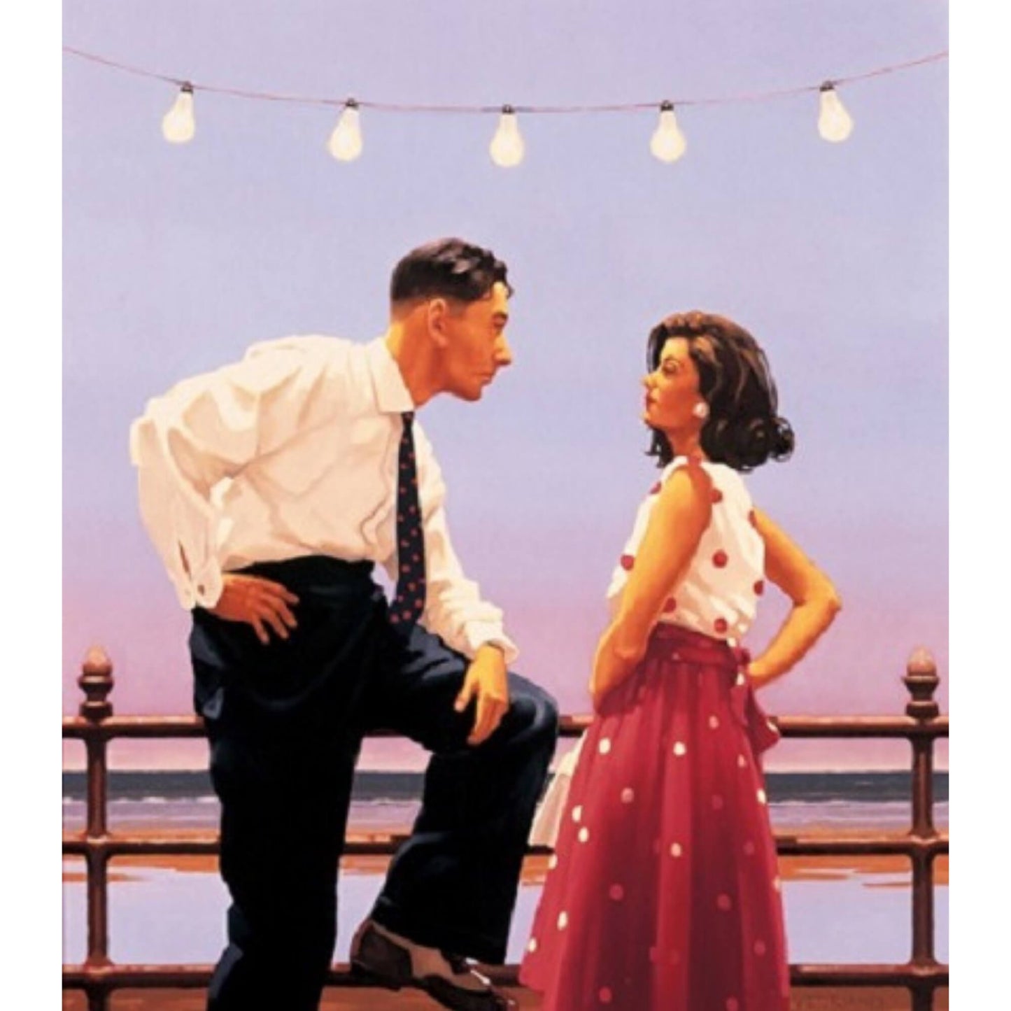 The Big Tease Limited Edition Print Jack Vettriano