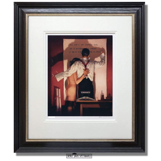Jack Vettriano The Great Poet Artist's Proof Framed