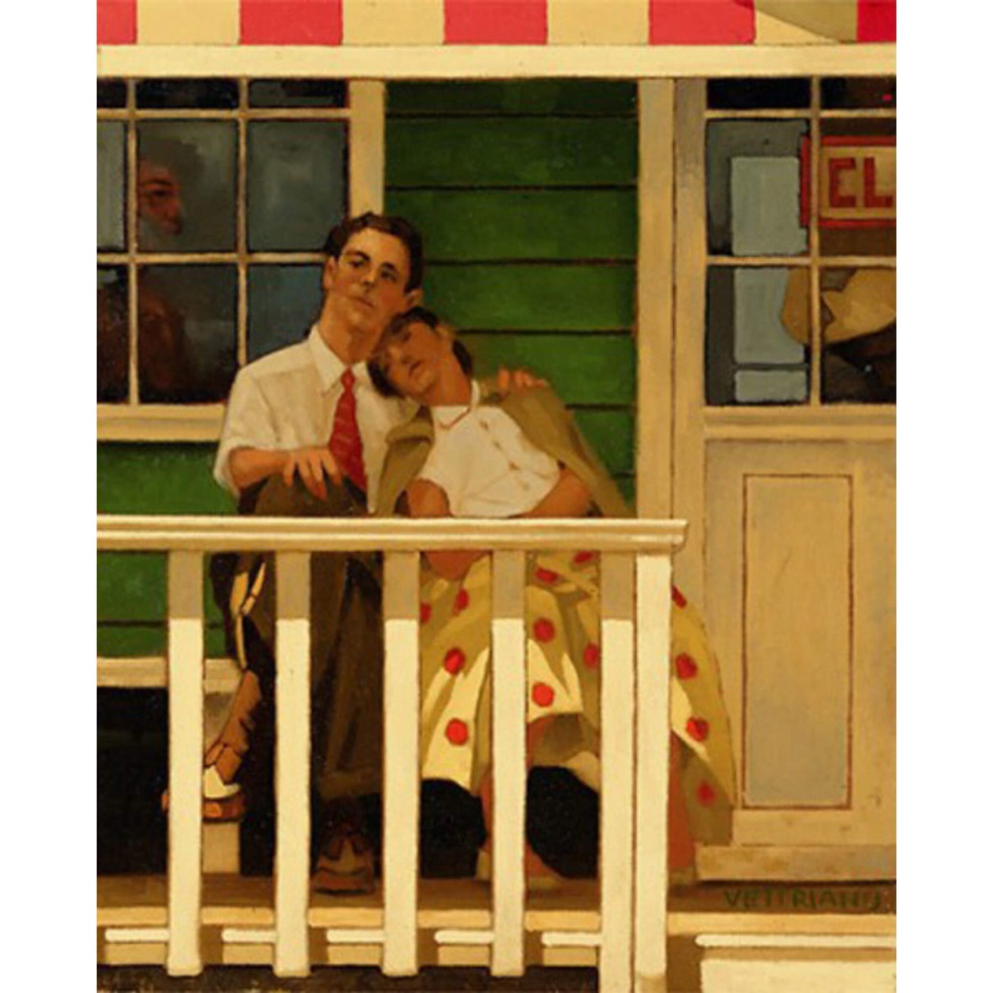 Load image into Gallery viewer, The Innocents Artists Proof Print Jack Vettriano
