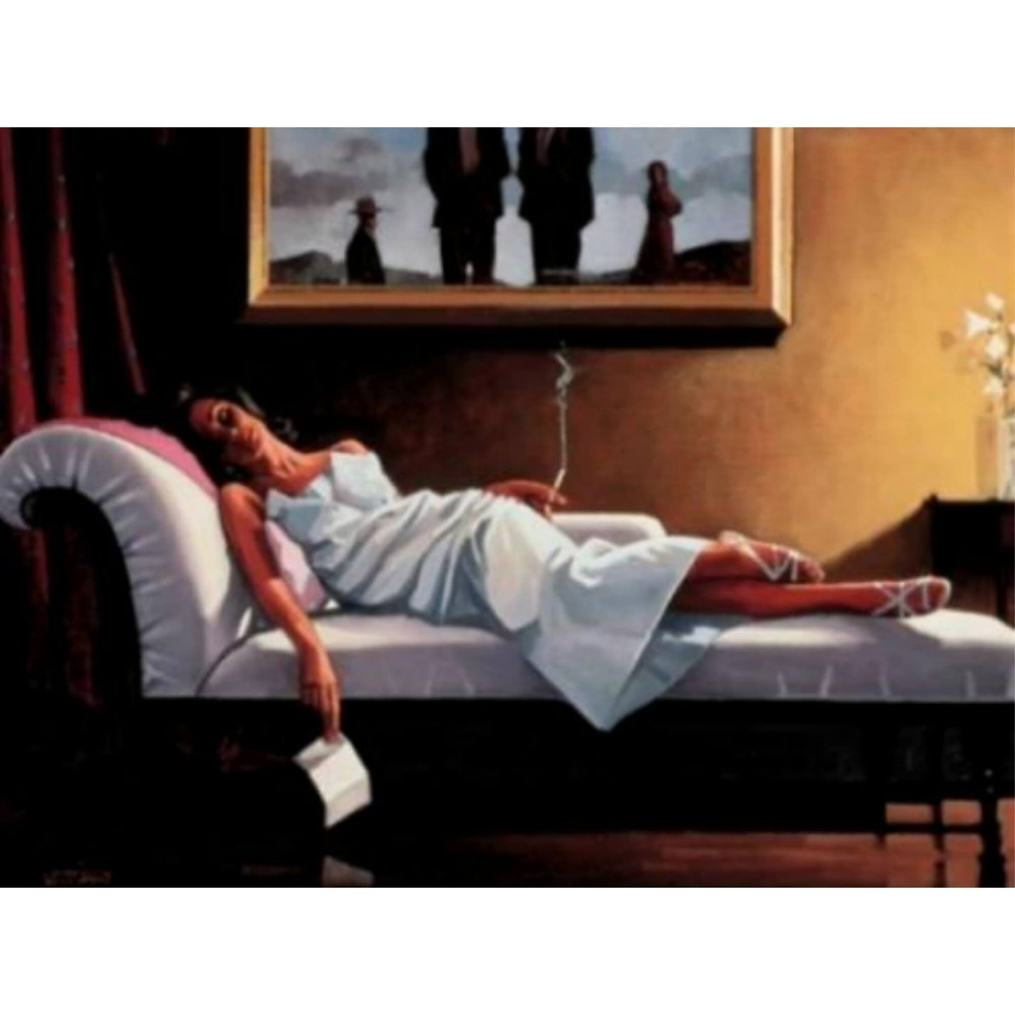 The Letter by Jack Vettriano Silkscreen