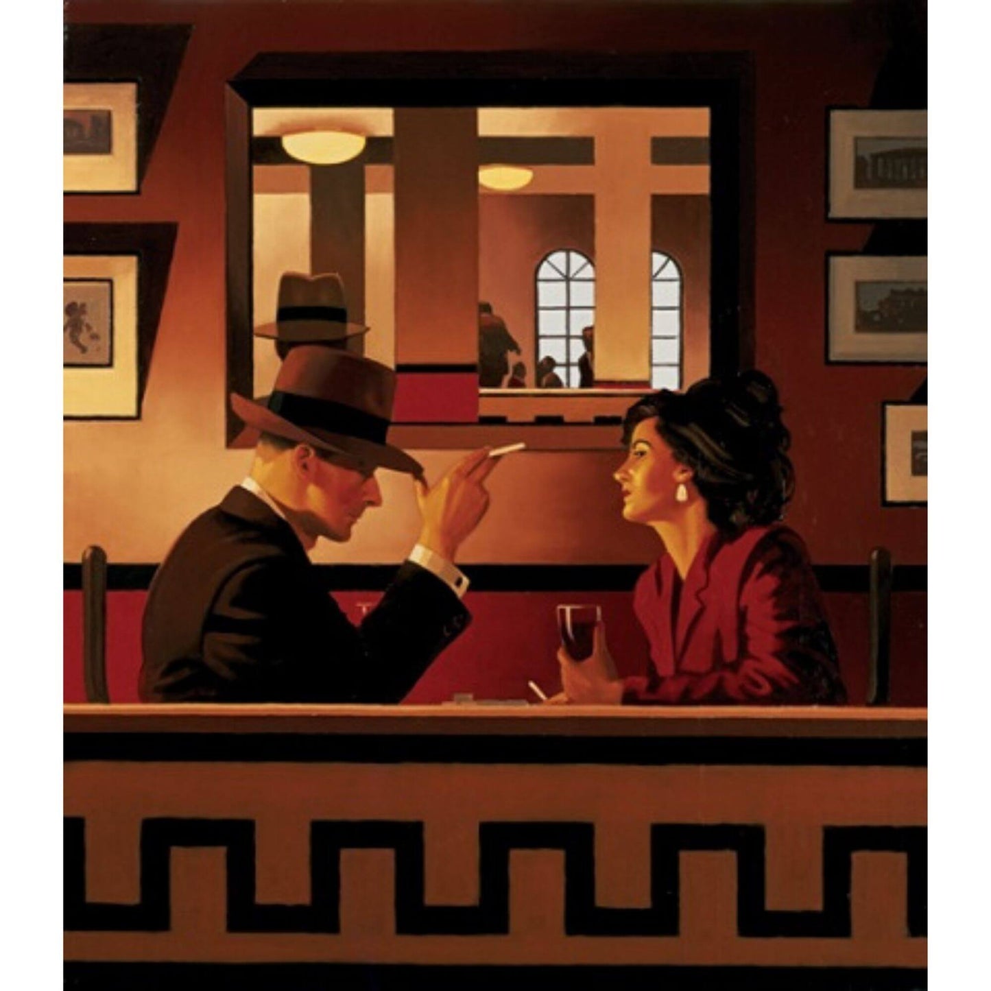 Jack Vettriano The Man In The Mirror