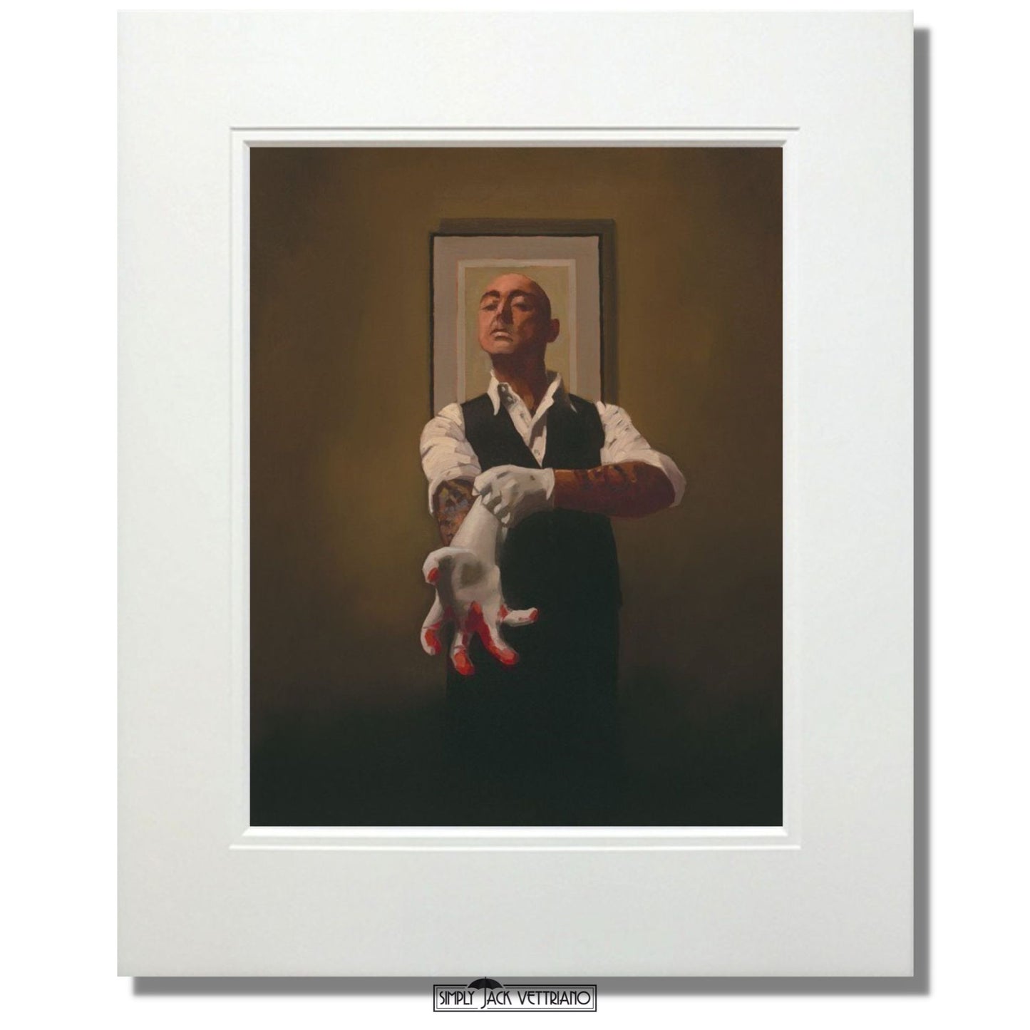 Jack Vettriano The Master Tattooist Limited Edition Mounted