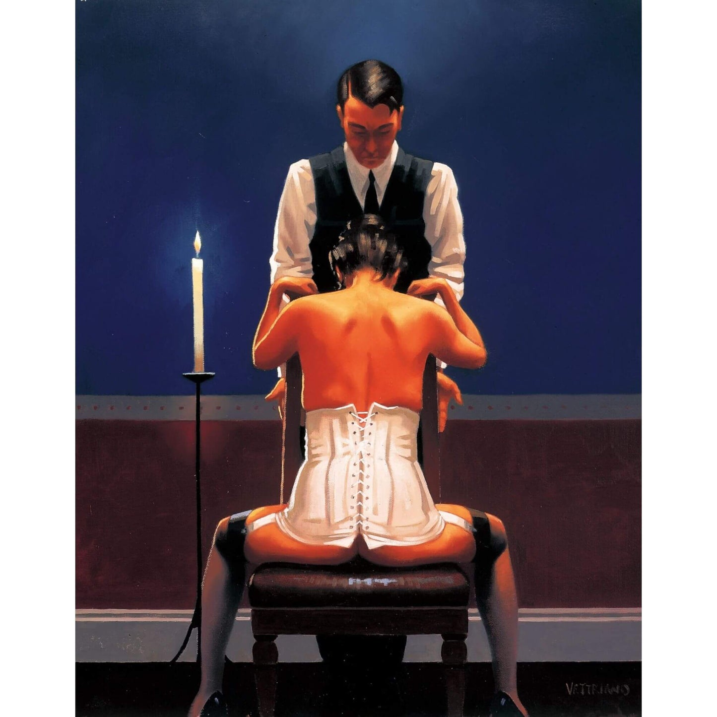 Load image into Gallery viewer, The Perfectionist by Jack Vettriano Limited Ediition
