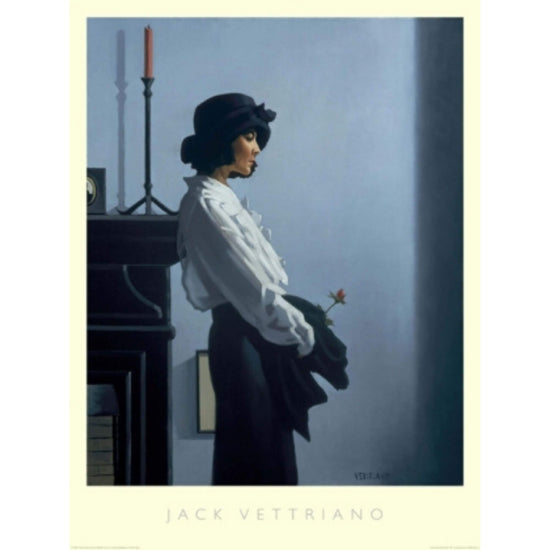 Jack Vettriano Valentine Rose Print