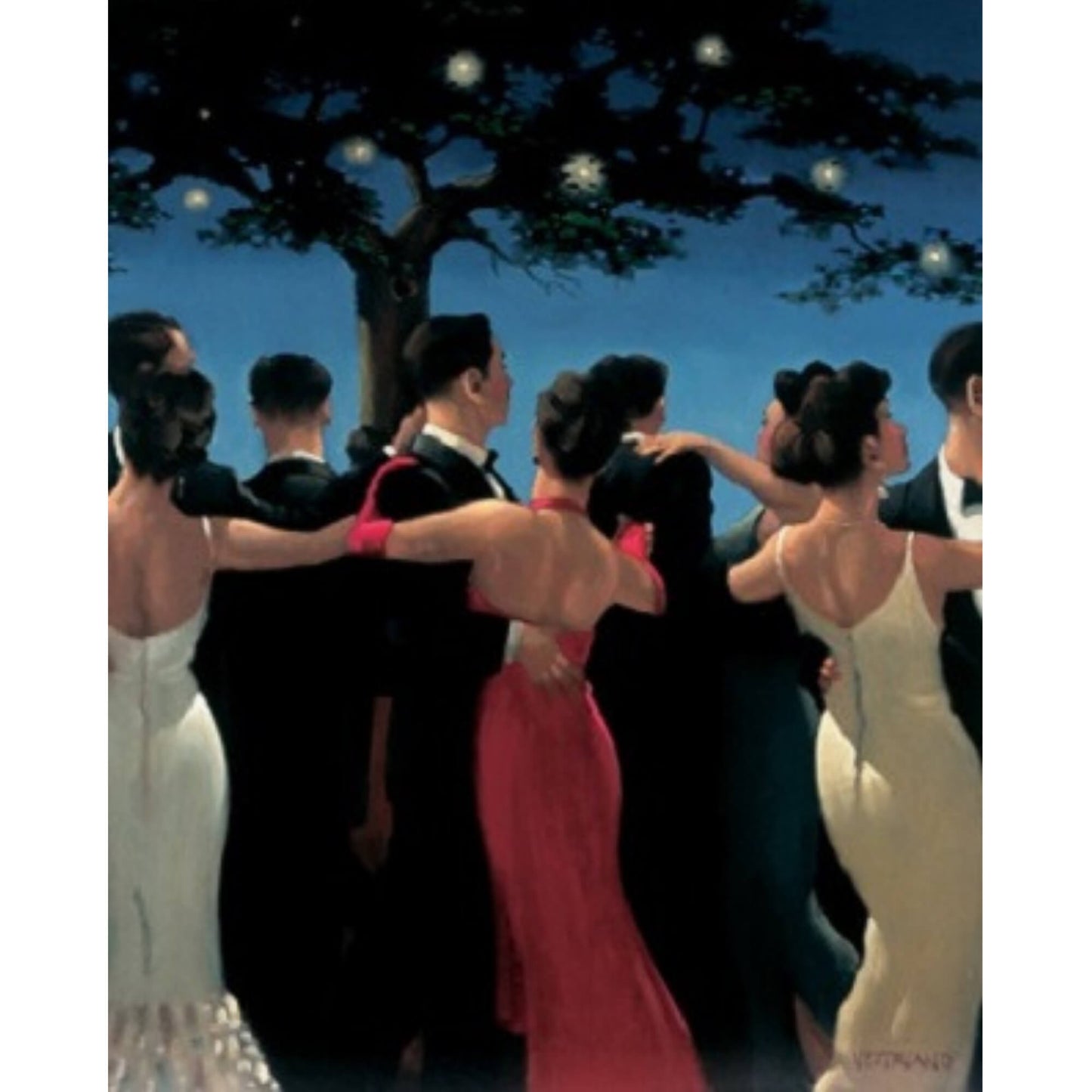 Waltzers Limited Edition Print Jack Vettriano