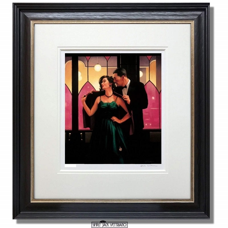 Jack Vettriano Words of Wisdom Framed